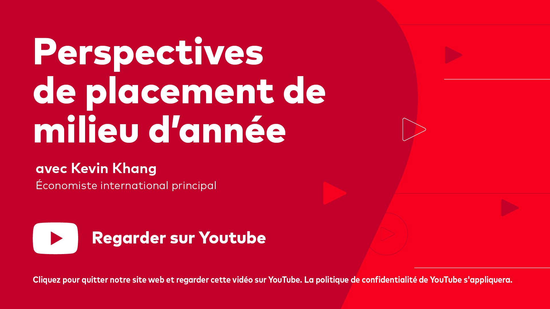 regarder sur youtube